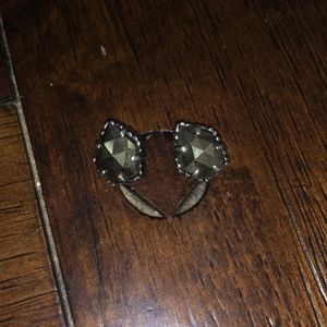 BLACK KENDRA SCOTT STUDS